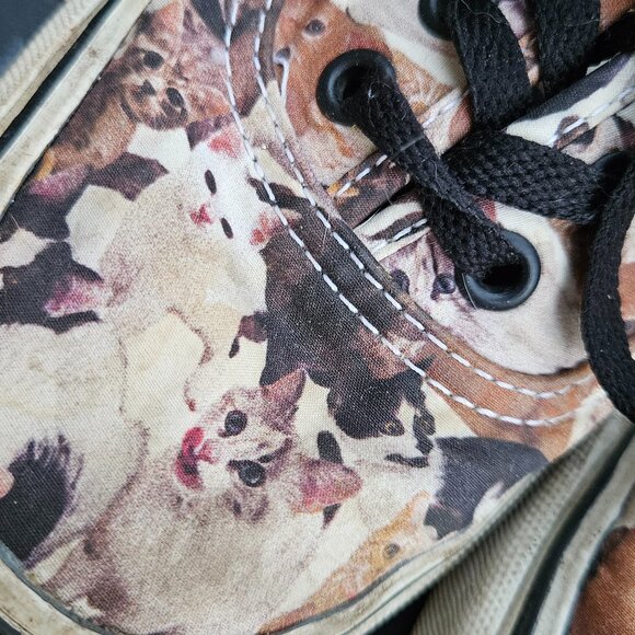 Vans x ASPCA cat vans W Sz 6.5 M Sz 5 - Picture 4 of 5